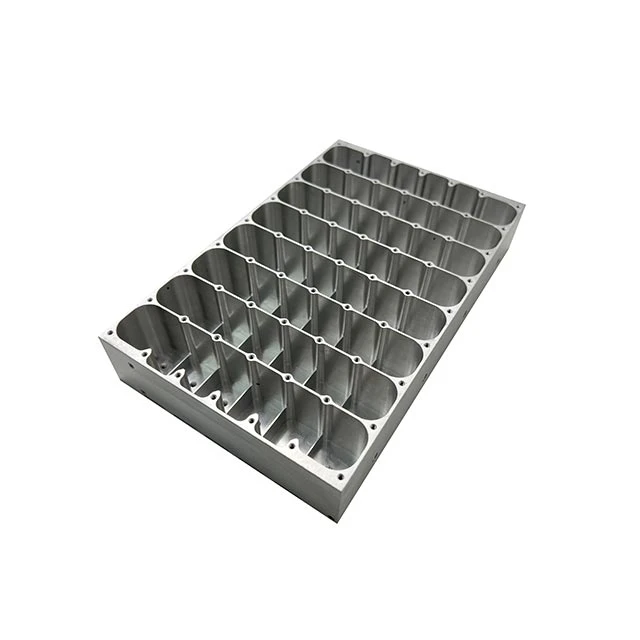 Sliver Adodized Aluminum Heatsink For MMilitary& Defense